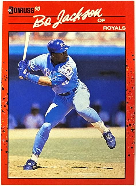 Bo Jackson Kansas City Royals All Baseball Cards